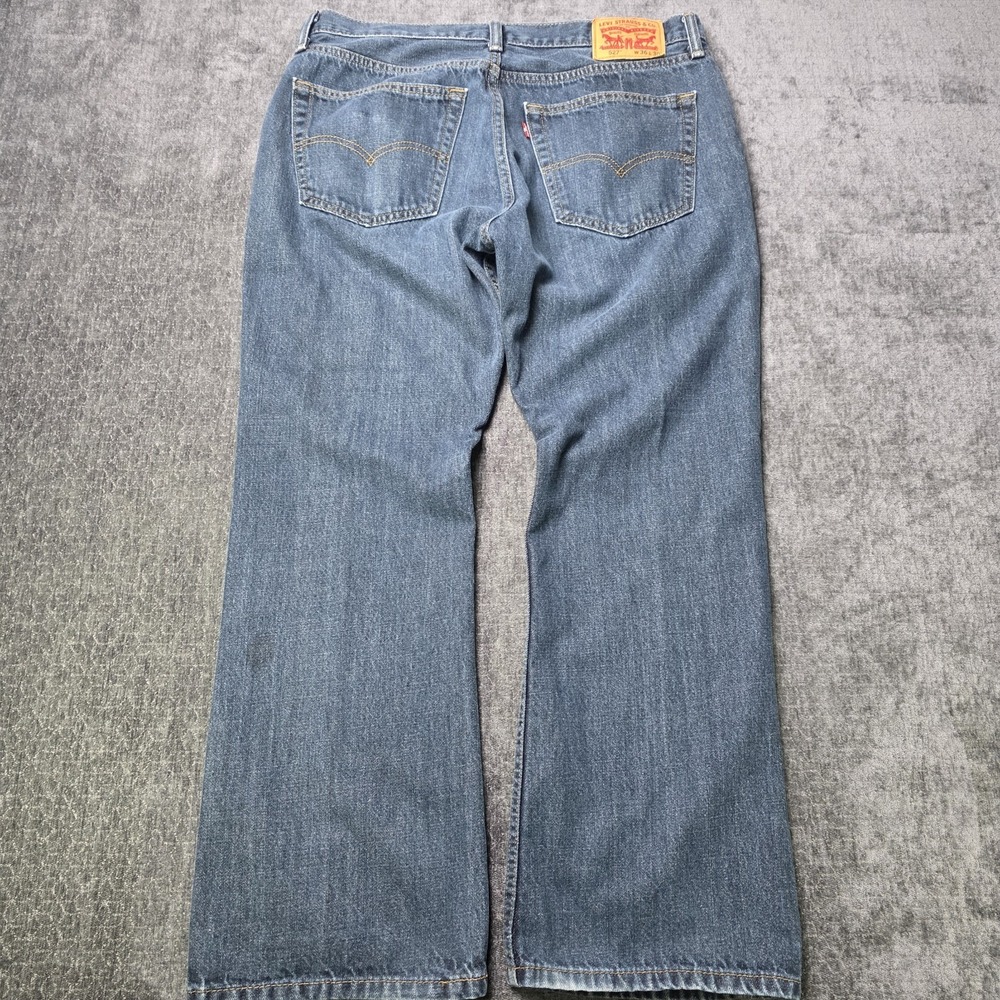 Levis 527 Jeans Mens 36x30 Fits 35x29 Bootcut Western Cowboy Rodeo Ranch Denim